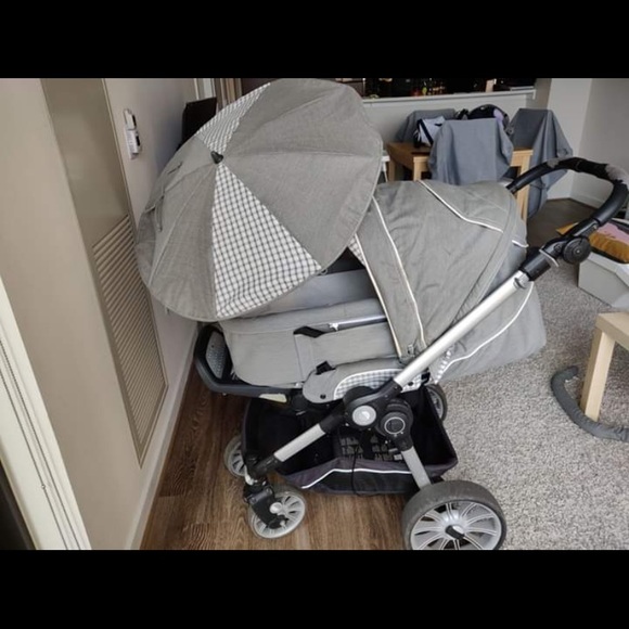 German baby stroller with a bassinet - Picture 8 of 8